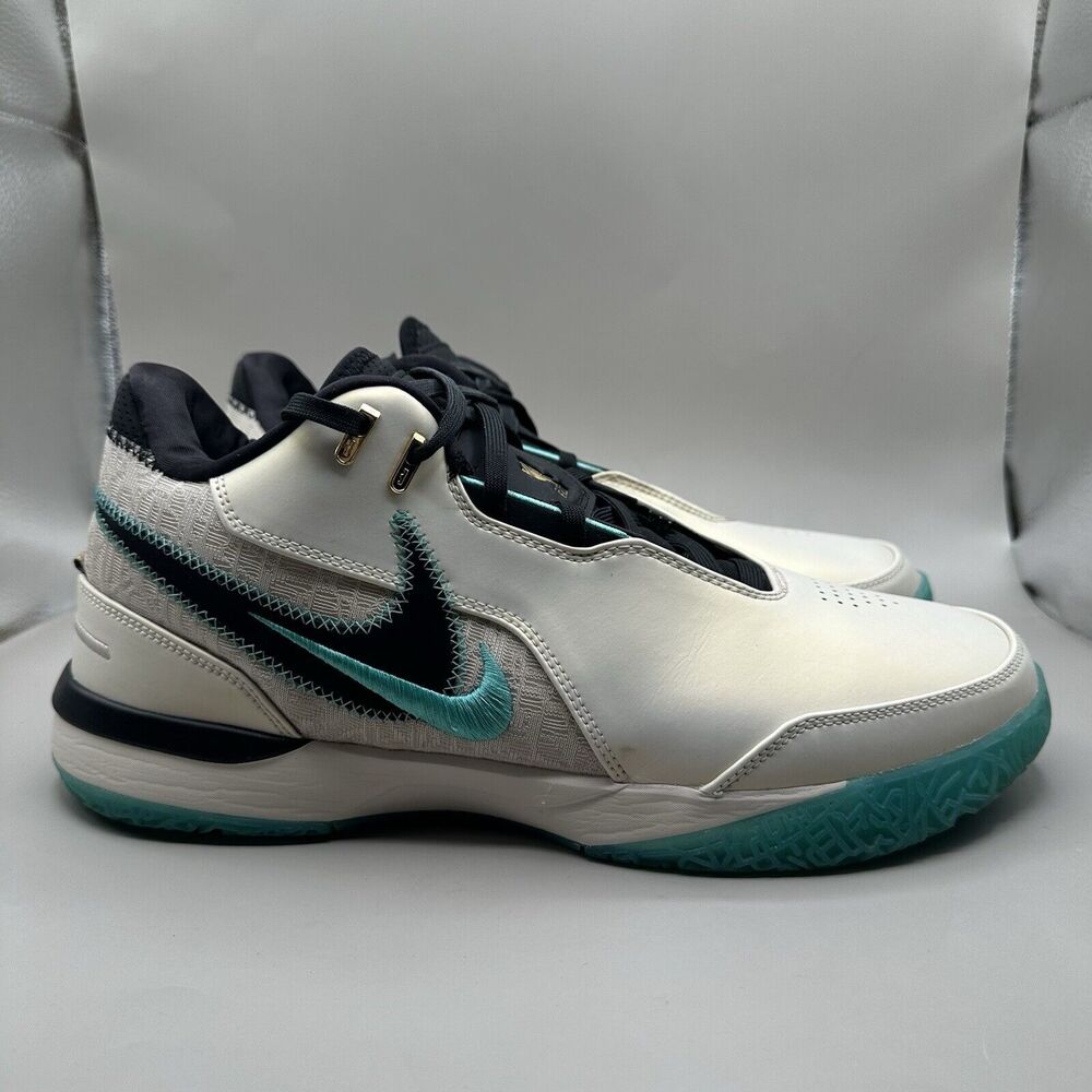 Nike LeBron NXXT Gen AMPD Sneaker Liverpool LFC Orewood Teal FJ1566-101 Men’s 12